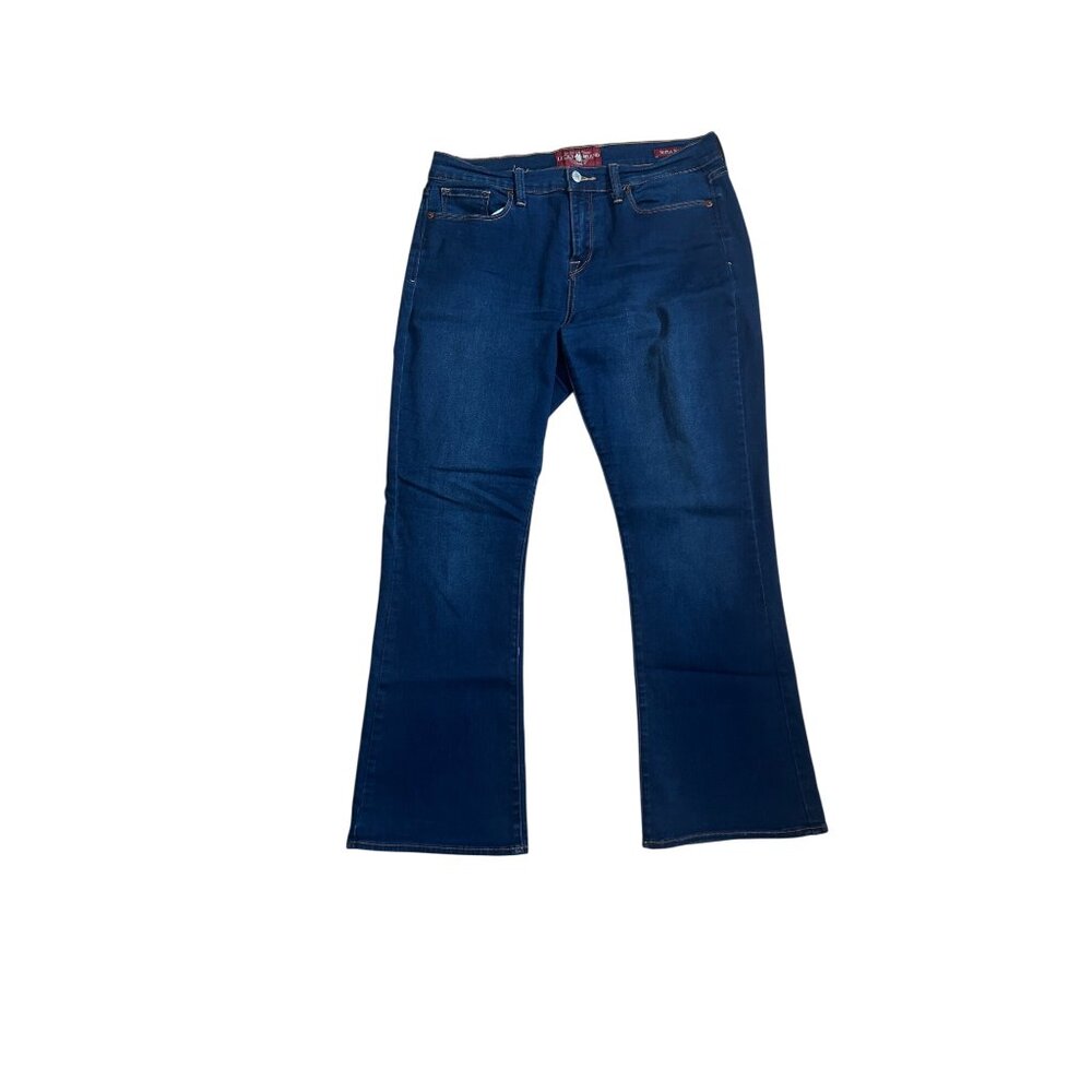 Lucky Brand Sofia Boot Womens Jeans Size 14/32 Blue Denim Mid-Rise Flare 1855